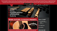 Desktop Screenshot of gemusiclab.it
